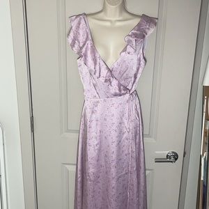 Wayf Purple Dress NWT
